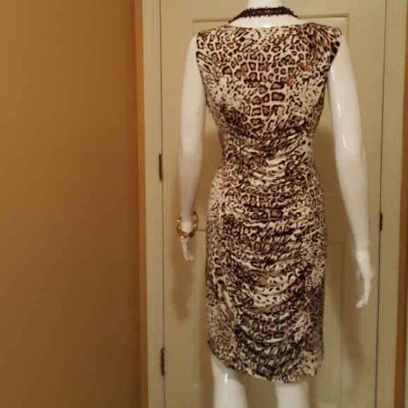 Marvin Richards size 12 NWOT leopard dress - Picture 3 of 6